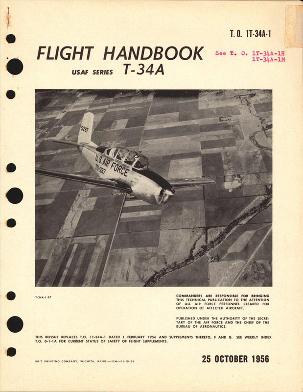 Flight Manual for T-34A - AirCorps Library
