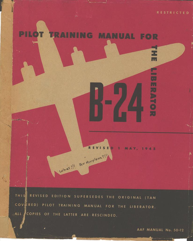 Pilot Training Manual for the B-24 Liberator - AirCorps Library