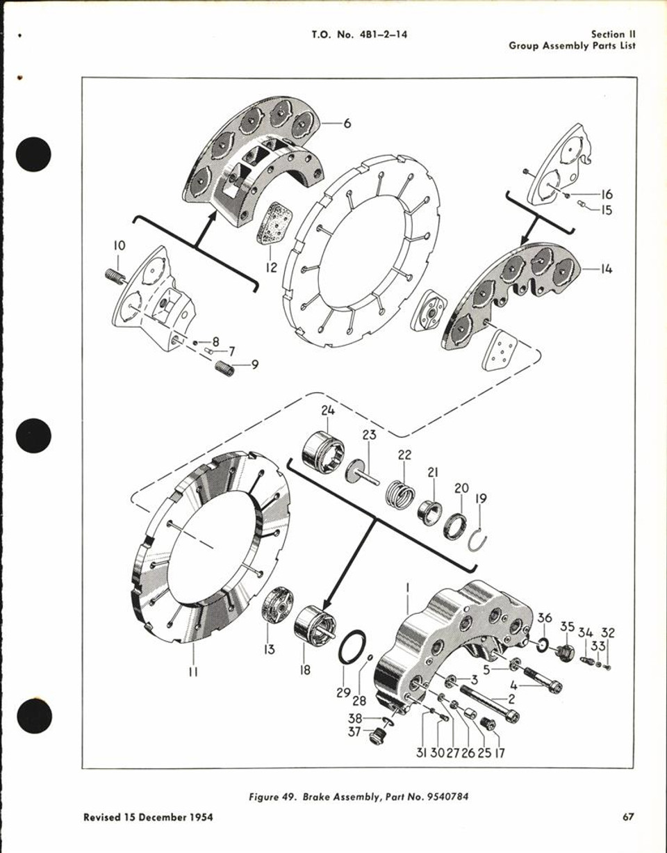Illustrated Parts Breakdown for Single and Dual Disc Brakes (Goodyear