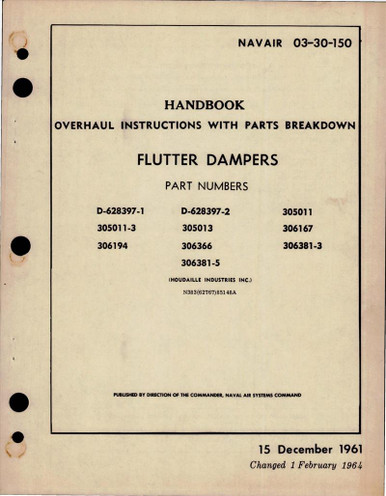 Flutter Valve Instructions.pdf Overhaul Instructions with Parts Breakdown for Flutter Dampers ...