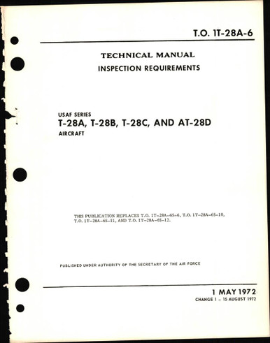 Inspection Requirements for T-28A, T-28B, T-28C and AT-28D Aircraft ...