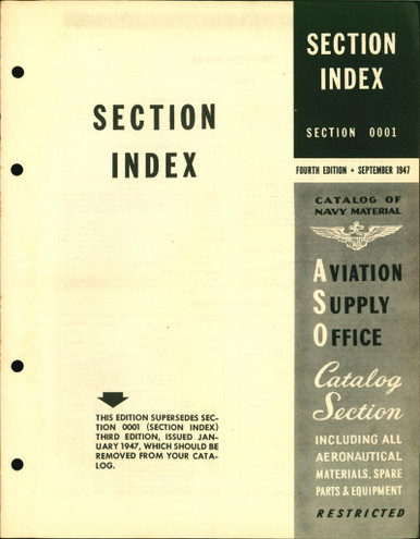 Section Index - AirCorps Library
