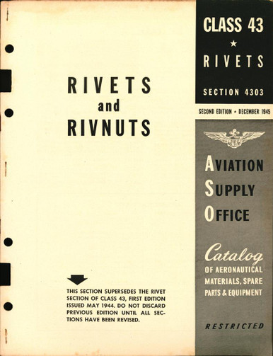 Rivets and Rivnuts - AirCorps Library