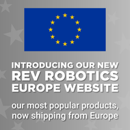 Welcome to the REV Robotics Europe Website!