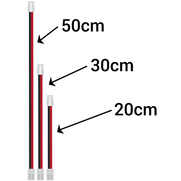 JST VH 2-pin Motor Cables