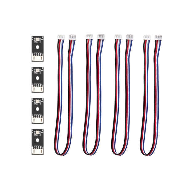 Digital LED Indicator - Red/Green - 4 Pack