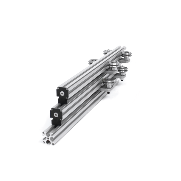 1in Extrusion Endcap Slide - 4 Pack
