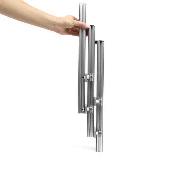 1in Extrusion Endcap Slide - 4 Pack