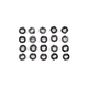 5mm Hex to 8mm Round Bearing Insert - 20 Pack