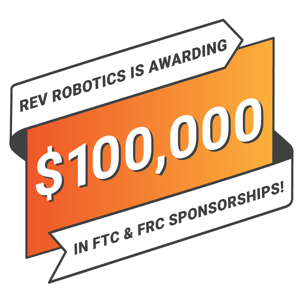 20242025 Team REV Sponsorship Applications Now Open! REV Robotics Europe