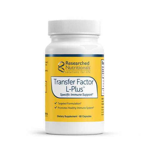 Researched Nutritionals Transfer Factor L-Plus (Formerly LymPlus) 60 gelcaps 