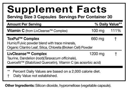 Researched Nutritionals ToxinPul 90 caps 