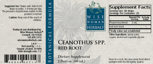 Wise Woman Herbals Red Root/Ceanothus  