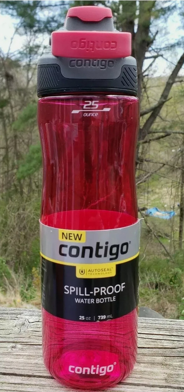 Contigo Spillproof Water Bottle 25 oz Red - NYCeFISHING