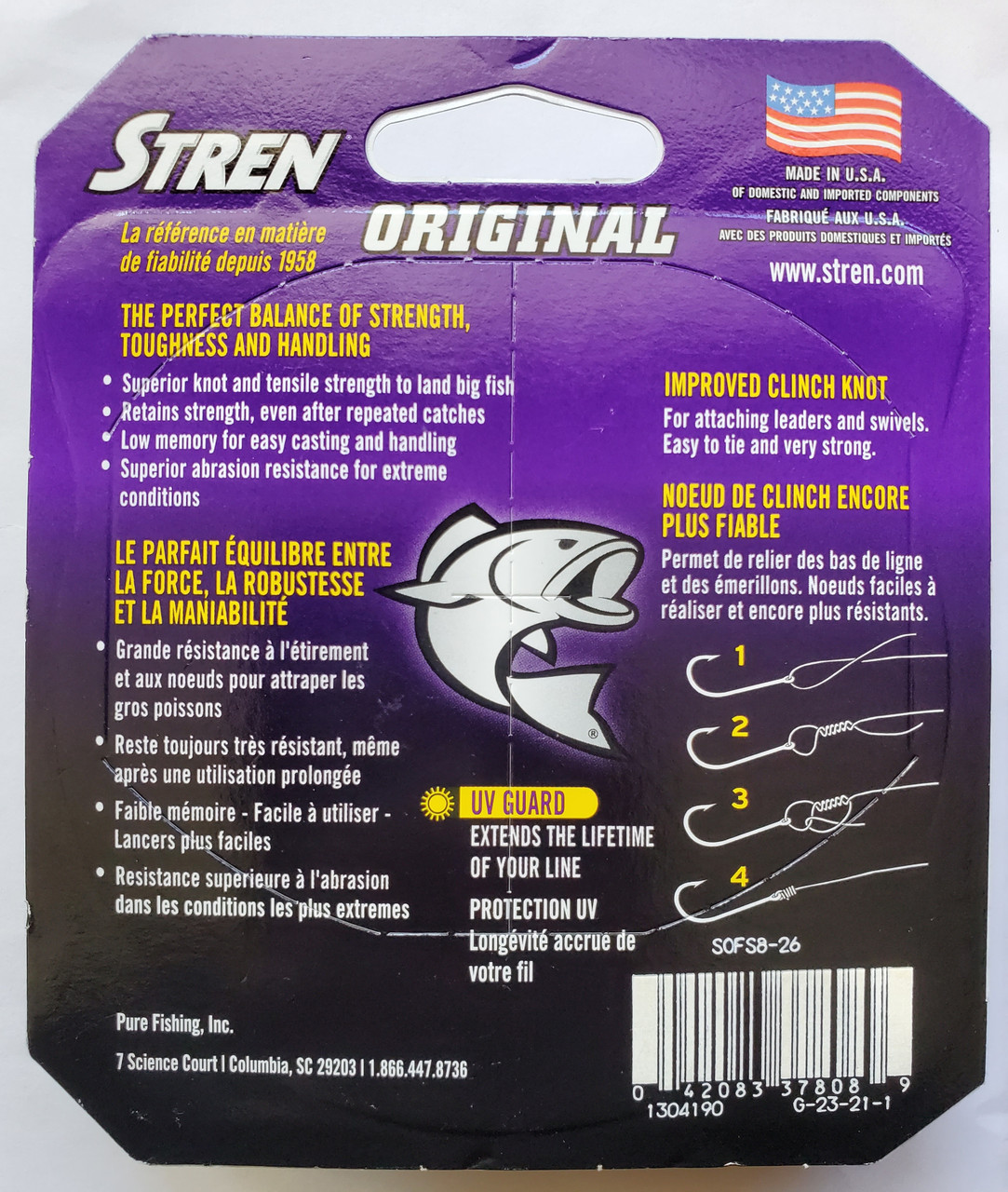 Stren Original Monofilament Fishing Line : : Sports
