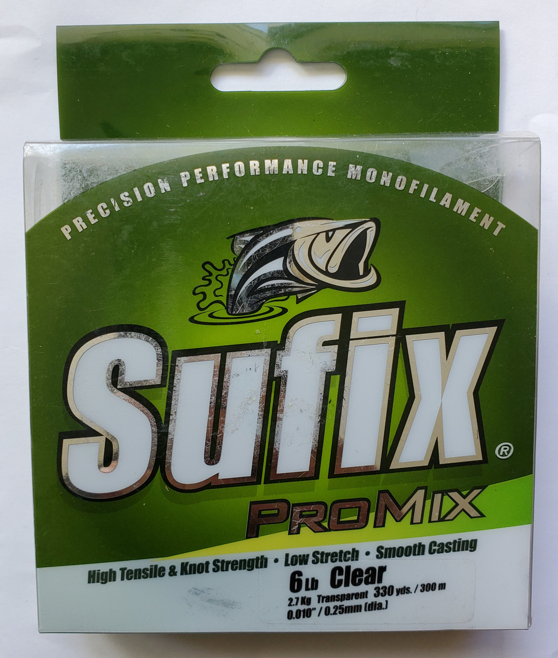  Sufix ProMix 330 yd Line, Lo-Vis Green, 6 lb : Sports