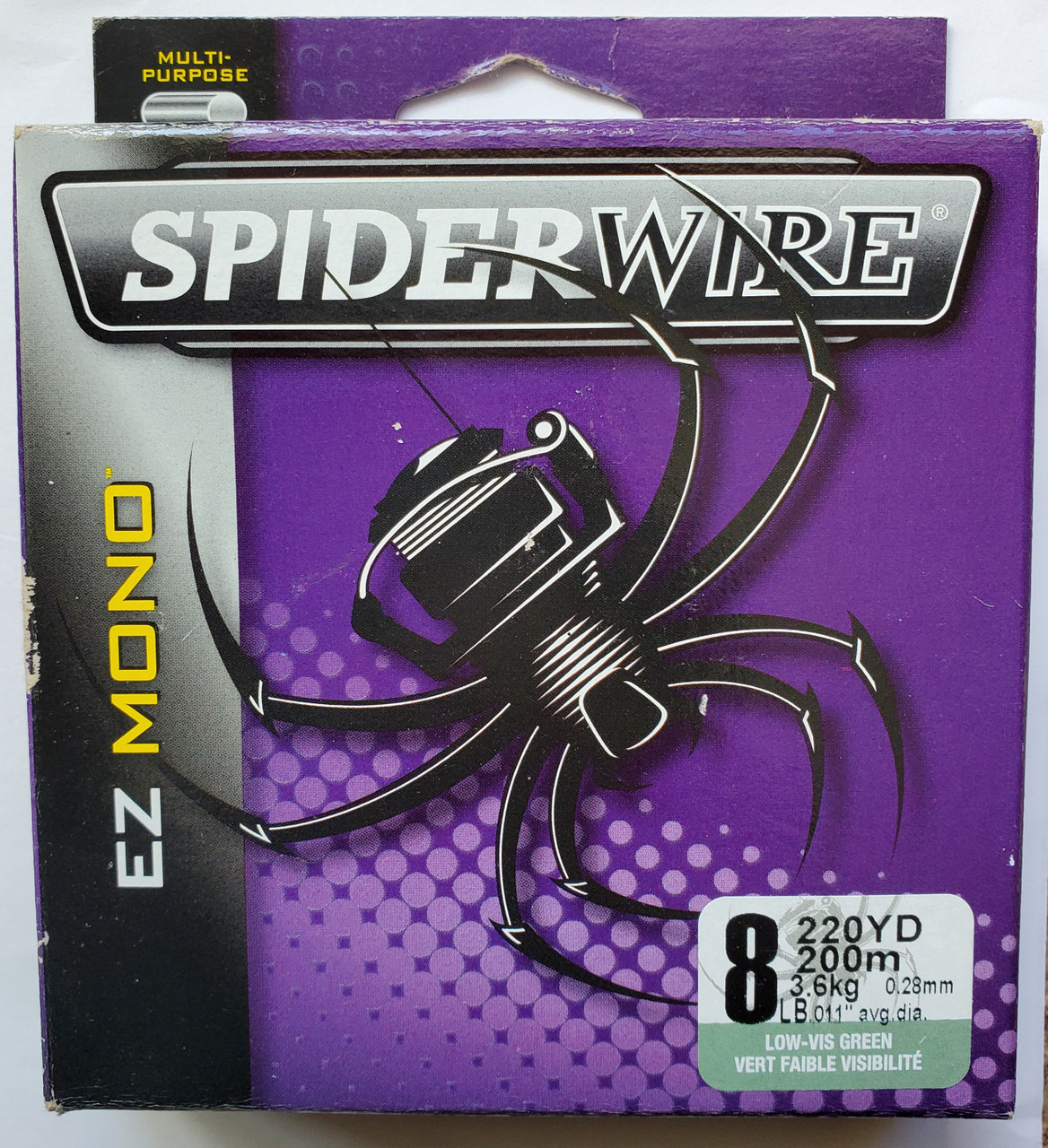 Spiderwire Ultimate Mono 6 lb - Clear 330 yds – The Crappie Store, Dresden  ON