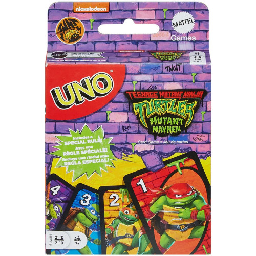 Teenage Mutant Ninja Turtles: Mutant Mayhem UNO Card Game