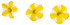 Calibrachoa hybrid 'Superbells® Lemon Slice®' flowers
