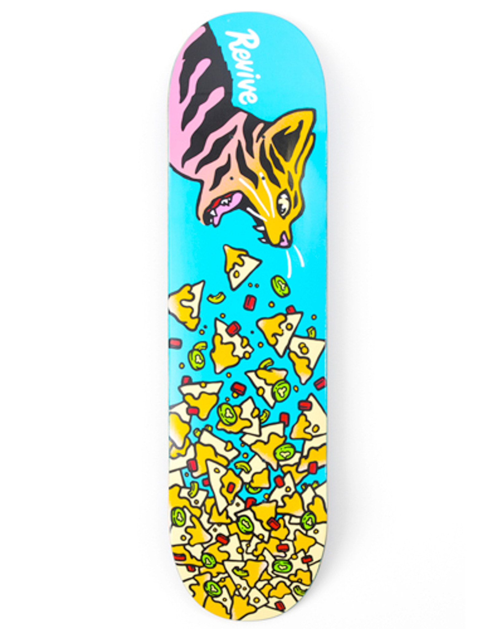 【RIPNDIP×REVIVE SKATE BOARD】VS Cat 8inch Cats VS Nachos Skateboard