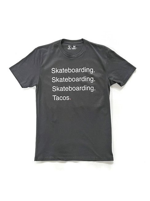 Skateboarding Skateboarding Skateboards Tacos - Tee