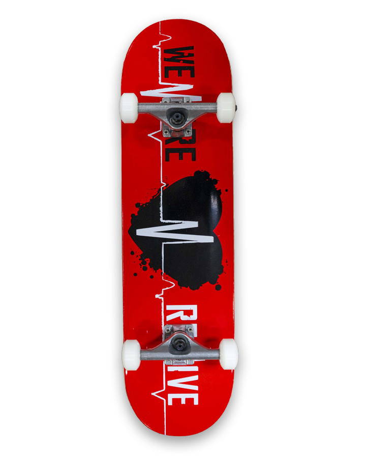 We Are Revive (Red) - Complete Skateboard
