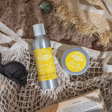 Natural tallow sunscreen with non-nano zinc oxide.