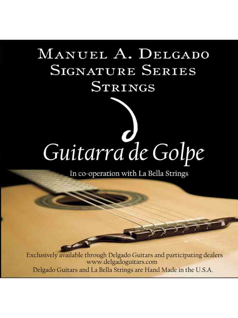 Delgado Guitarra de Golpe Signature Strings - La Tradición Music