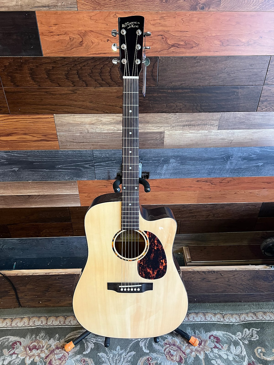 Recording King RD-G6-CFE5 G6 Series Solid Top Dreadnought