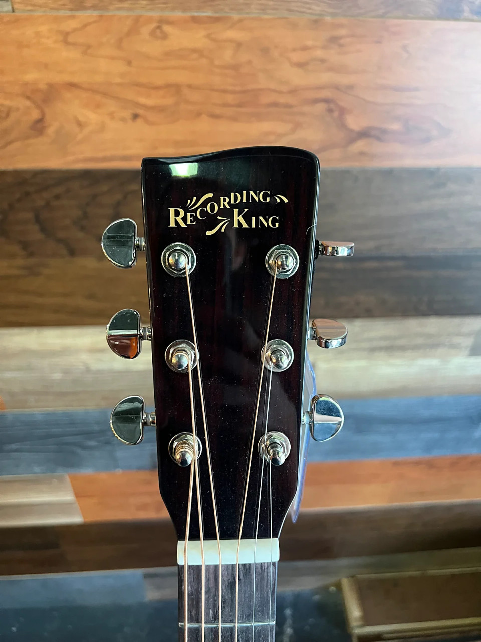 Recording King RD-G6-CFE5 G6 Series Solid Top Dreadnought