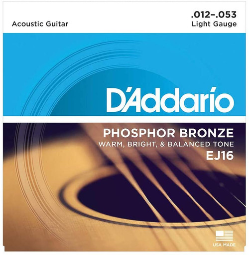 EJ16 D'Addario Light Guitar Strings