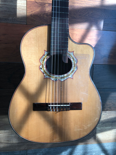 Requinto Romantico- Spanish Cedar (Butterfly Rosette Design)