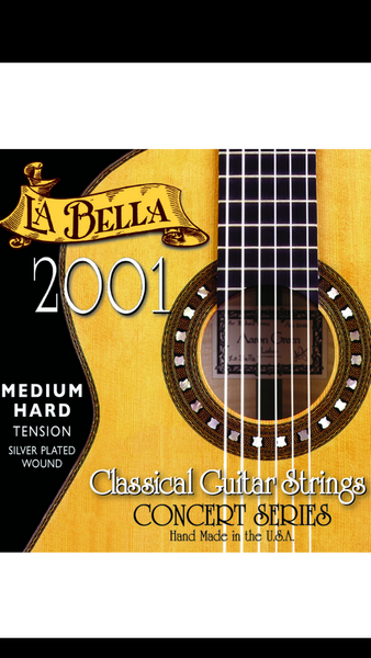 La Bella 2001 Medium Hard Classical Guitar Strings