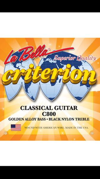 La Bella Criterion 800 Classical Guitar Strings