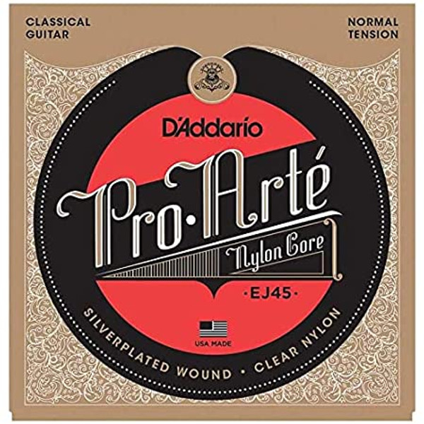 EJ45 D'Addario Nylon Guitar Stings, Normal