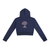 dottle in bloom crop hoodie
