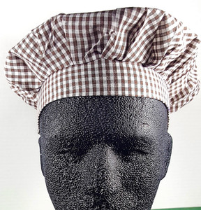 GORRO GHINGHAM CLOTH RITUAL HAT GORRO GHINGHAM CLOTH RITUAL HAT