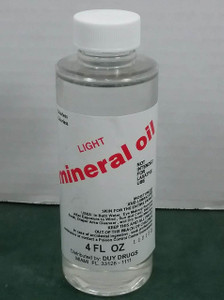 ACEITE MINERAL 4 OZ - MINERAL OIL 4 OZ