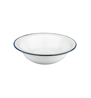 PALANGANA ESMALTADA PEQ / SM WHITE ENAMEL BOWL