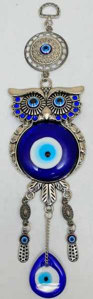 OJO TURKO AZUL y LECHUZA DE OJO - BLUE TURKISH EYE & EYE OWL