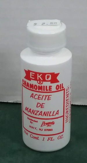 ACEITE DE MANZANILLA 1 OZ - CHAMOMILE OIL 1 OZ