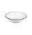 PALANGANA ESMALTADA GR  11''/ LARGE WHITE ENAMEL BOWL
