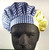 GORRO GHINGHAM CLOTH RITUAL HAT GORRO GHINGHAM CLOTH RITUAL HAT