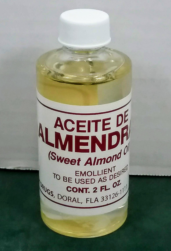 ACEITE DE ALMENDRAS 2 OZ - ALMOND OIL 2 OZ
