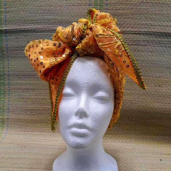 TURBANTE DE ENCAJE / LACE HEADWRAP