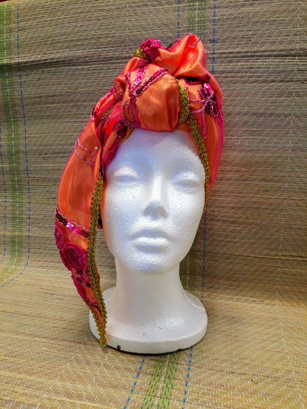 TURBANTE DE ENCAJE / LACE HEADWRAP