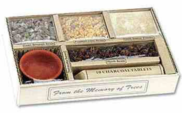 AUROSHIKHA RESIN INCENSE GIFT SET