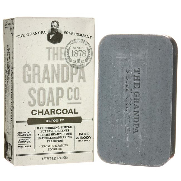 GRANDPA'S CHARCOAL SOAP TRIAL - 1.35 OZ