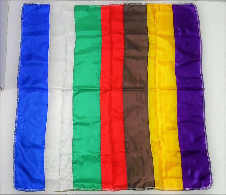 PANUELO 36" x 36" 7 COLORS SATIN CLOTH