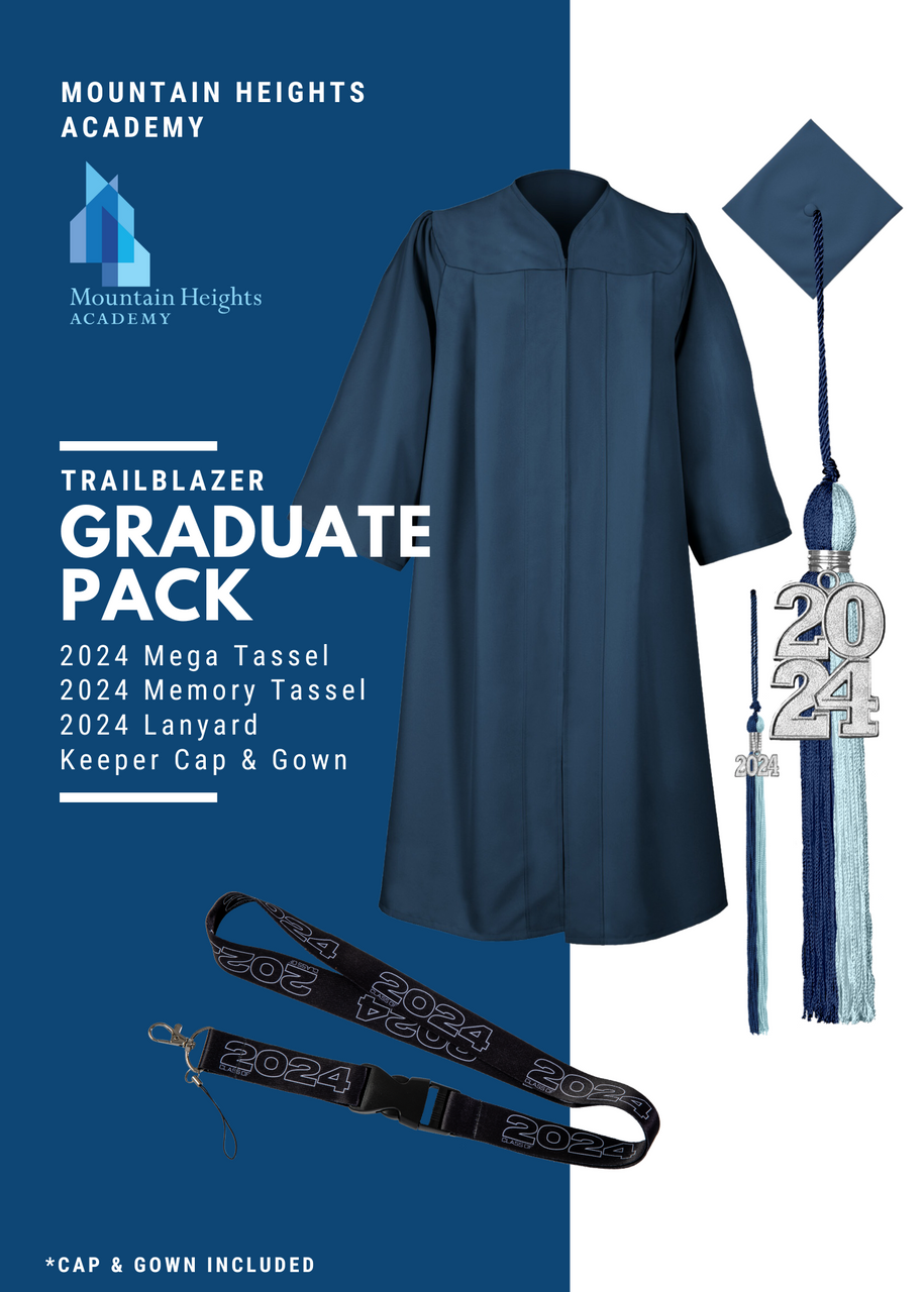 Wildcat Shop - Bachelor's Grad Cap-Gown Package (Package 2)